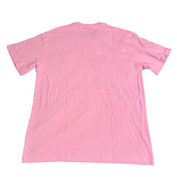 NWT Dia Pacheco x Golden‎ Hour UO Women Shirt Pink Short Sleeve Cotton Spanish - Picture 4 of 7